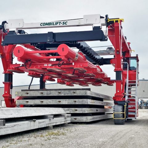 Straddle Carrier - Concrete